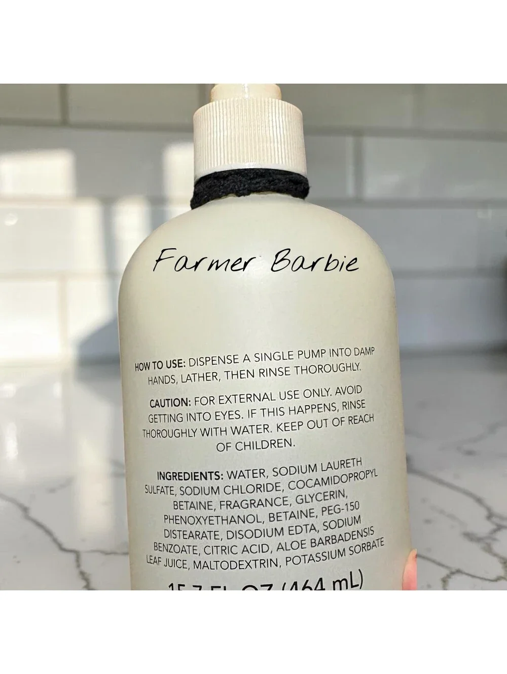 SAND + FOG Haunted Harvest Hand Soap, 15.7 fl oz Crochet Ribbon NEW